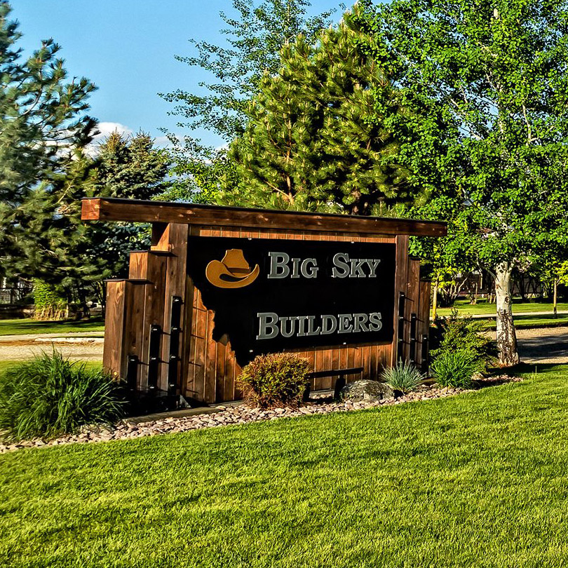 Big Sky Builders Signage